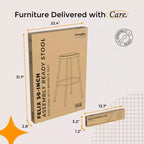 Hampden Furnishings 32-39" Felix Collection Steel Stool