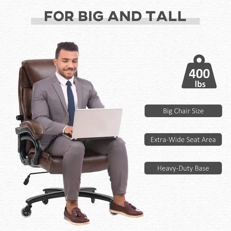 Vinsetto PU Leather Office Chair