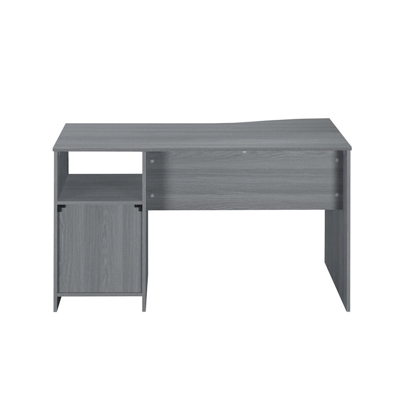 Modern Designs Scrivania per computer classica a 3 cassetti - Grigio