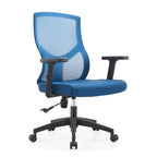 Sedia da ufficio Glen Mid-Back con altezza regolabile, girevole e inclinabile di LeisureMod