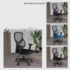 Sedia da ufficio Glen Mid-Back con altezza regolabile, girevole e inclinabile di LeisureMod