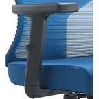 Sedia da ufficio Glen Mid-Back con altezza regolabile, girevole e inclinabile di LeisureMod