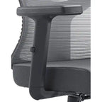 Sedia da ufficio Glen Mid-Back con altezza regolabile, girevole e inclinabile di LeisureMod