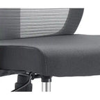 Sedia da ufficio Glen Mid-Back con altezza regolabile, girevole e inclinabile di LeisureMod