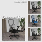 Sedia da ufficio Glen Mid-Back con altezza regolabile, girevole e inclinabile di LeisureMod
