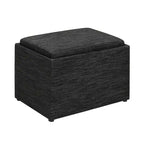 Poggiapiedi contenitore con vassoio reversibile Breighton Home Designs4Comfort