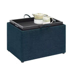 Poggiapiedi contenitore con vassoio reversibile Breighton Home Designs4Comfort