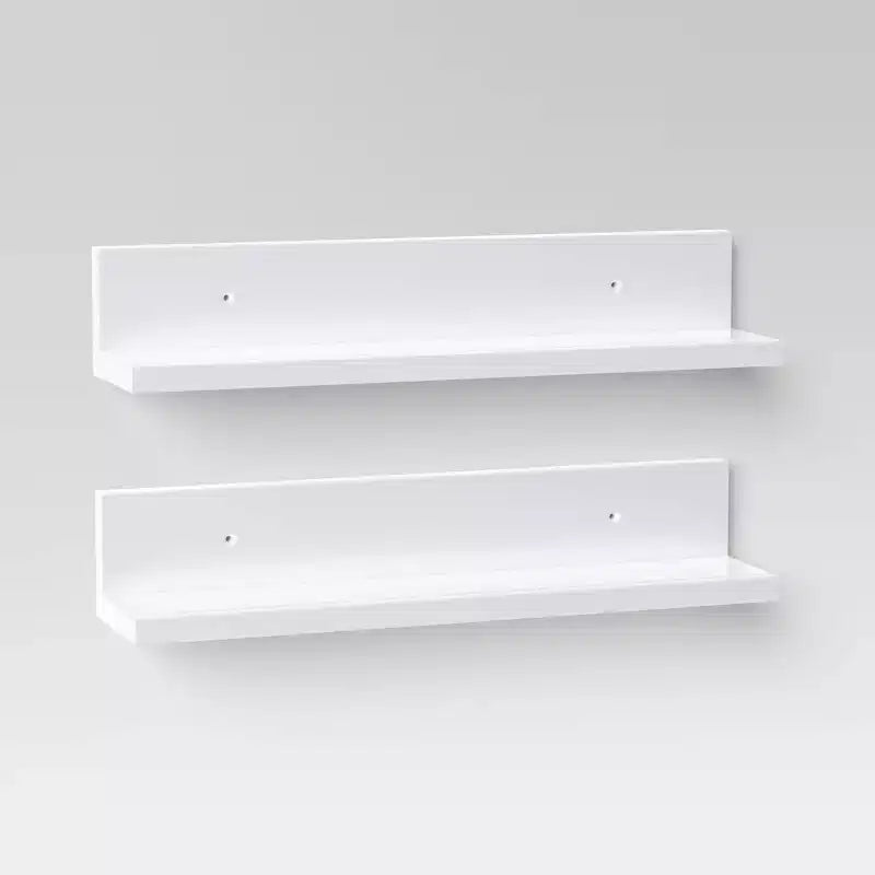15 Wall Shelf Picture Ledge 2pk - Room Essentials