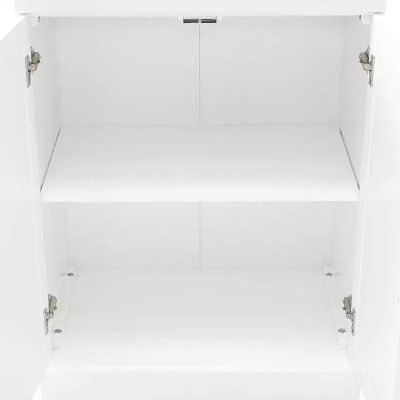 Crosley 78 Stanton Glass Door Kitchen Storage Pantry Cabinet