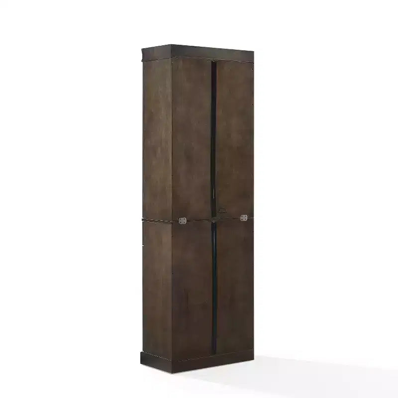 Crosley 78 Stanton Glass Door Kitchen Storage Pantry Cabinet