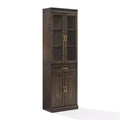 Crosley 78 Stanton Glass Door Kitchen Storage Pantry Cabinet