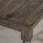 Buylateral 47.25 Burntwood Wide Dining Bench Light