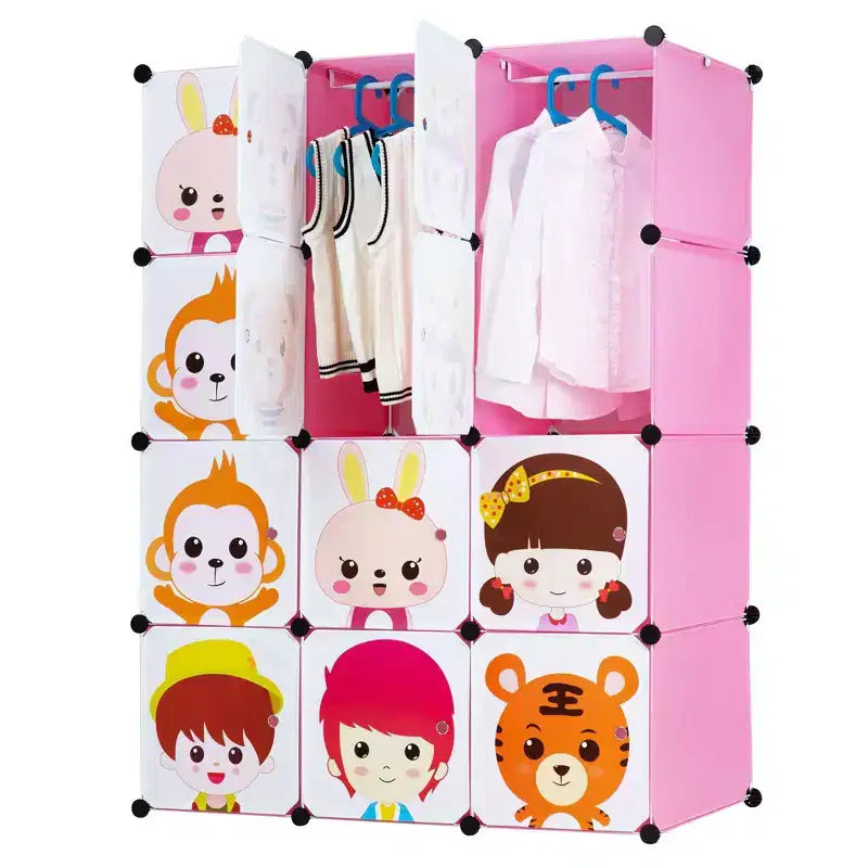 Mount-It! Contenitore per vestiti/giocattoli portatile per bambini