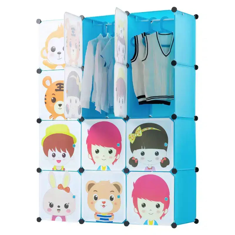 Mount-It! Contenitore per vestiti/giocattoli portatile per bambini