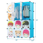 Mount-It! Contenitore per vestiti/giocattoli portatile per bambini
