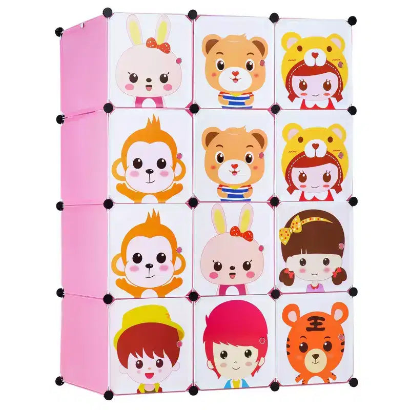 Mount-It! Contenitore per vestiti/giocattoli portatile per bambini