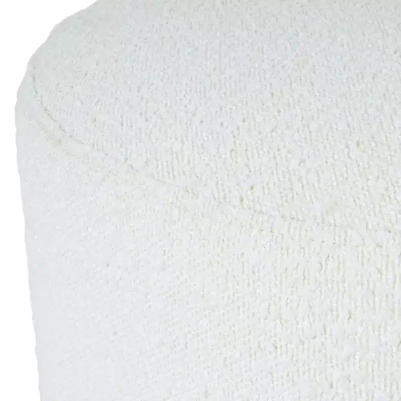 Pouf HomePop Cloud con base in legno