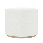 Pouf HomePop Cloud con base in legno