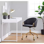 Sedia da lavoro Claire e Glam LumiSource