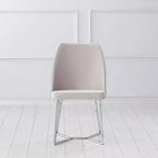 Set of 2 Glam Microfiber Upholstered Dining Chairs - HOMES: Inside + Out