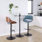 Set of 2 Fabrizzi Adjustable Barstools - LumiSource