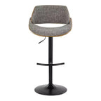 Set of 2 Fabrizzi Adjustable Barstools - LumiSource