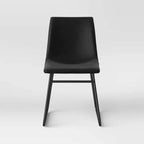 2pk Bowden Faux Leather Dining Chairs - Threshold