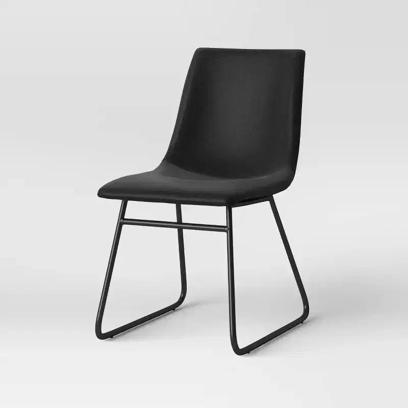2pk Bowden Faux Leather Dining Chairs - Threshold
