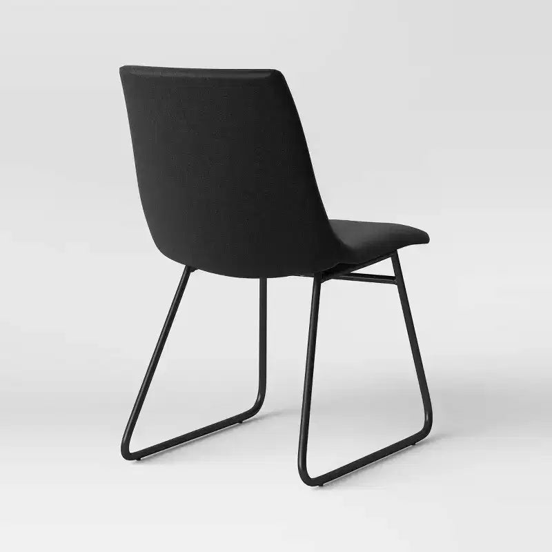 2pk Bowden Faux Leather Dining Chairs - Threshold