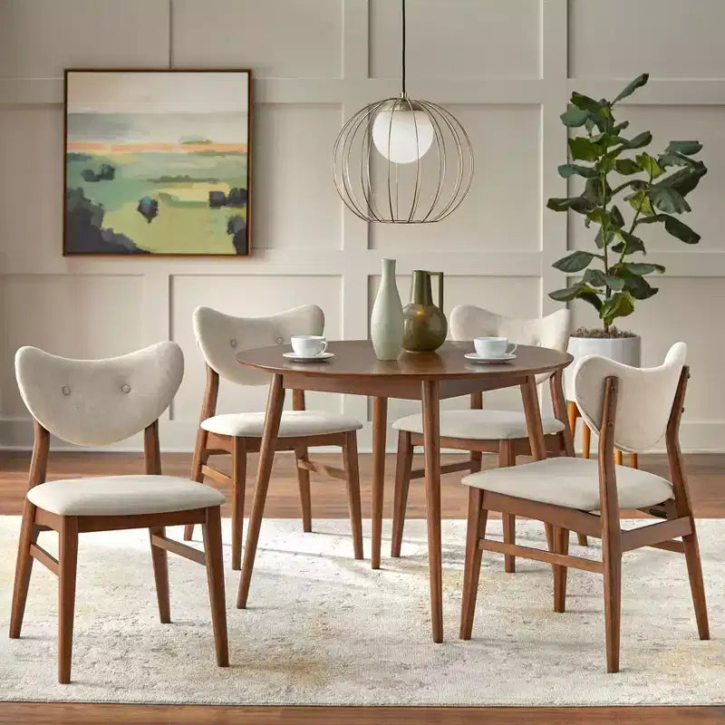 Lifestorey 2pk Raylen Mid Century Modern Dining Chairs