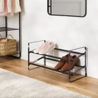 2 Tier Expandable Shoe Rack - Brightroom