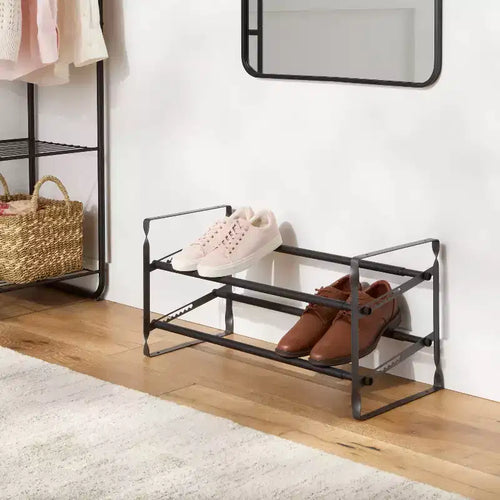 2 Tier Expandable Shoe Rack - Brightroom