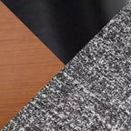 LumiSource Cosmo Barstool Walnut Noise Fabric