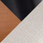 LumiSource Cosmo Barstool Walnut Noise Fabric