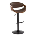LumiSource Set of 2 Symphony Adjustable Barstools PU