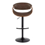 LumiSource Set of 2 Symphony Adjustable Barstools PU