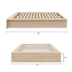 Nexera Queen James Platform Bed