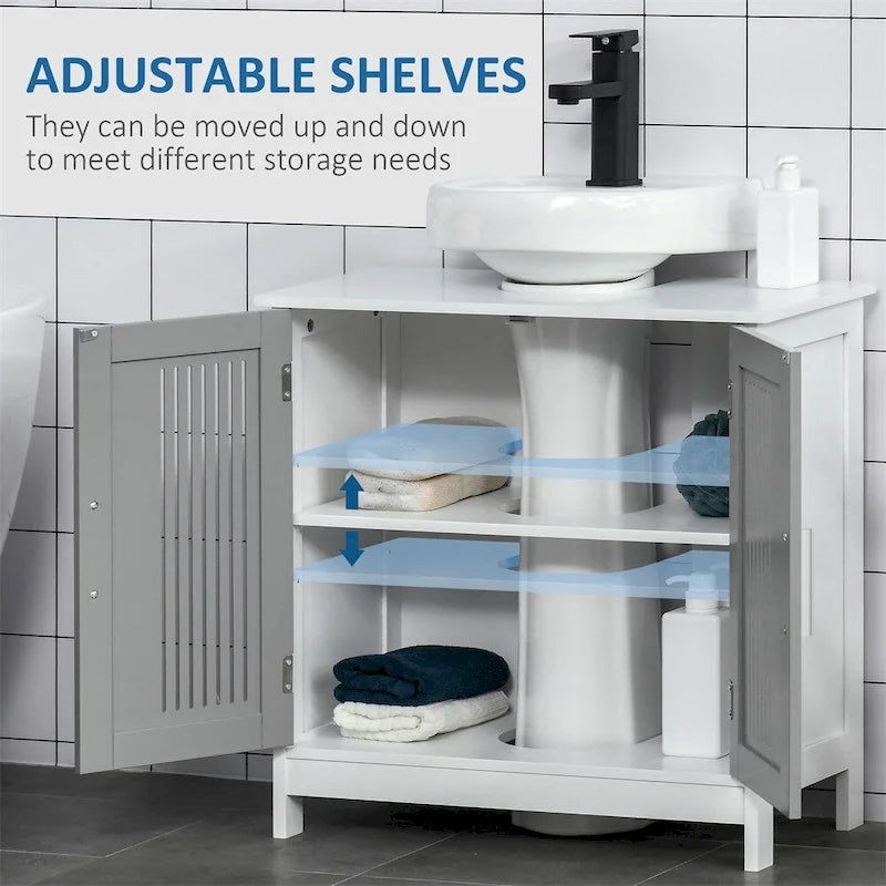 Under Sink Cabinet,Pedestal Under Sink Bathroom CupboardNo sink