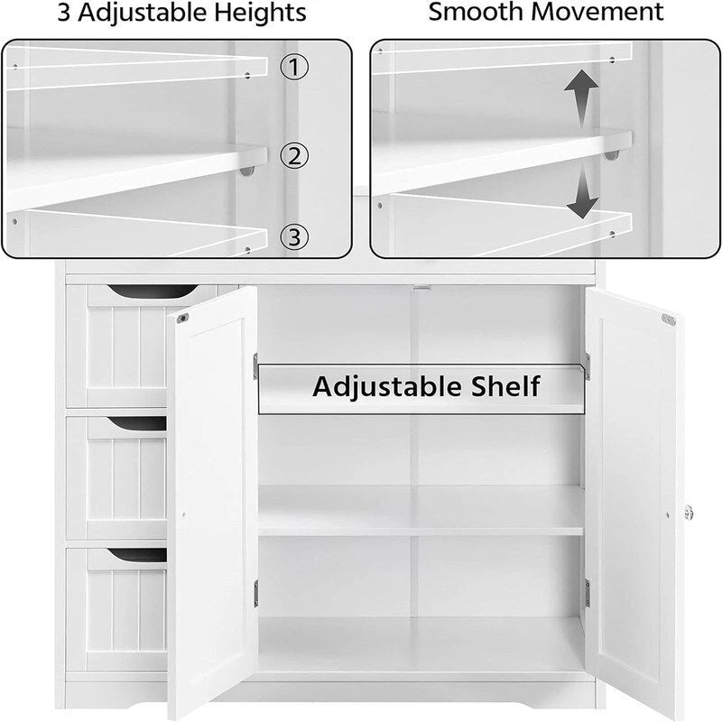 Bathroom Free-Standing Floor Cabinet