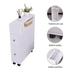 Small Bathroom Storage Cabinet - 6.3D x 20.5W x 25.6H