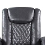 Divano reclinabile elettrico in pelle Aire Alair di Acme Furniture