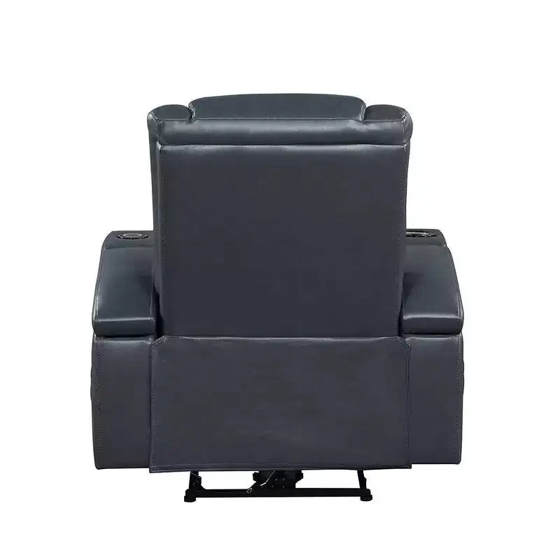 Divano reclinabile elettrico in pelle Aire Alair di Acme Furniture
