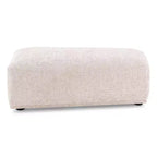HOMES: Inside + Out 5pc Povoa 159" Modular Curved Sectional Sofa Modern Chenille with Extendable Backrest