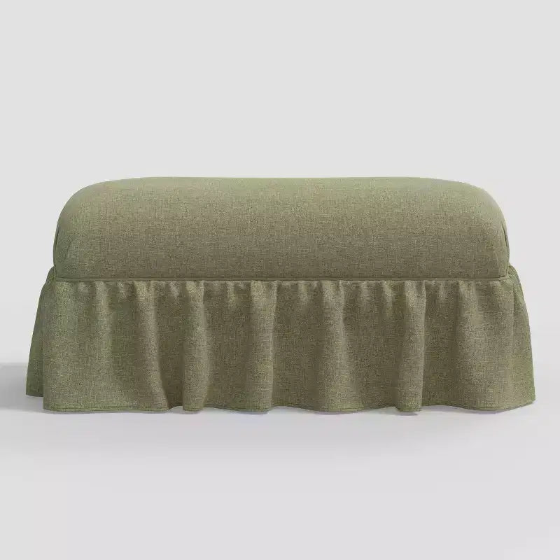 Ruffle Skirt Bench - Threshold designed with Studio McGee