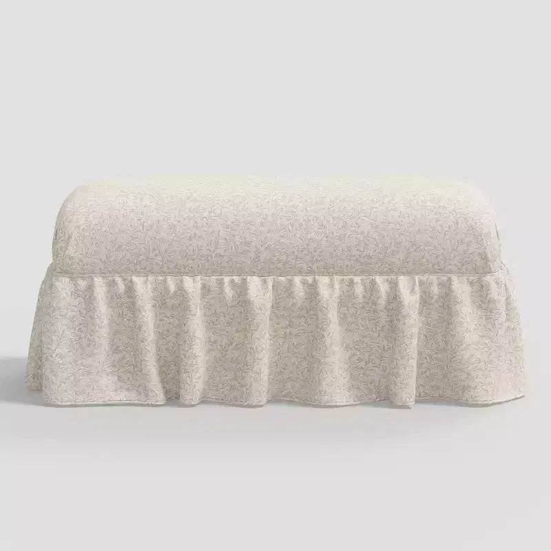 Ruffle Skirt Bench - Threshold designed with Studio McGee