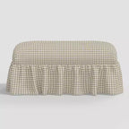 Ruffle Skirt Bench - Threshold designed with Studio McGee