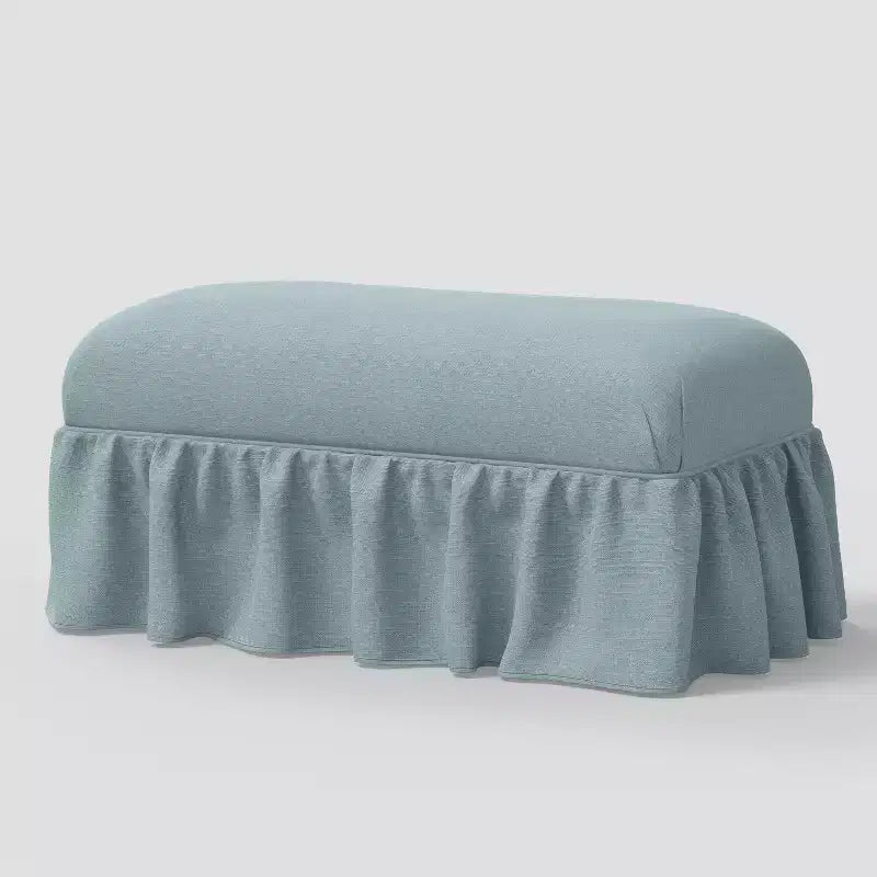 Ruffle Skirt Bench - Threshold designed with Studio McGee