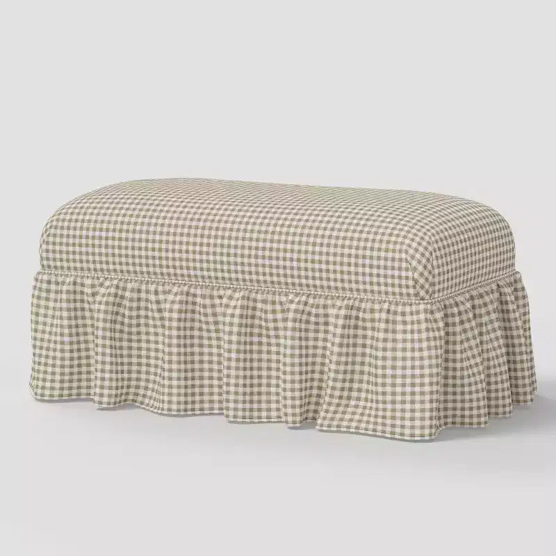 Ruffle Skirt Bench - Threshold designed with Studio McGee