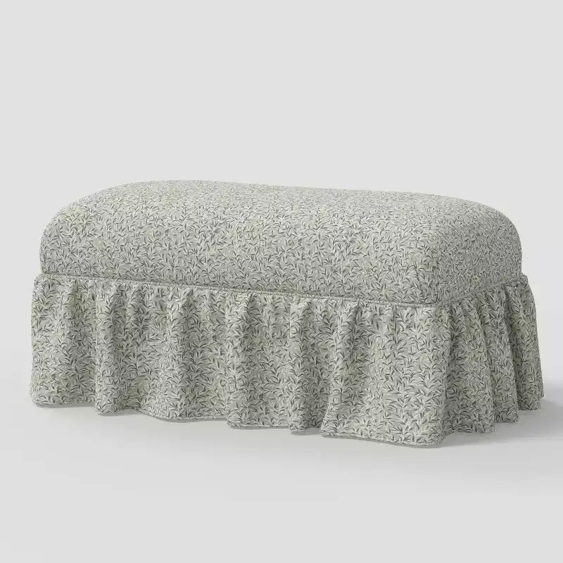 Ruffle Skirt Bench - Threshold designed with Studio McGee