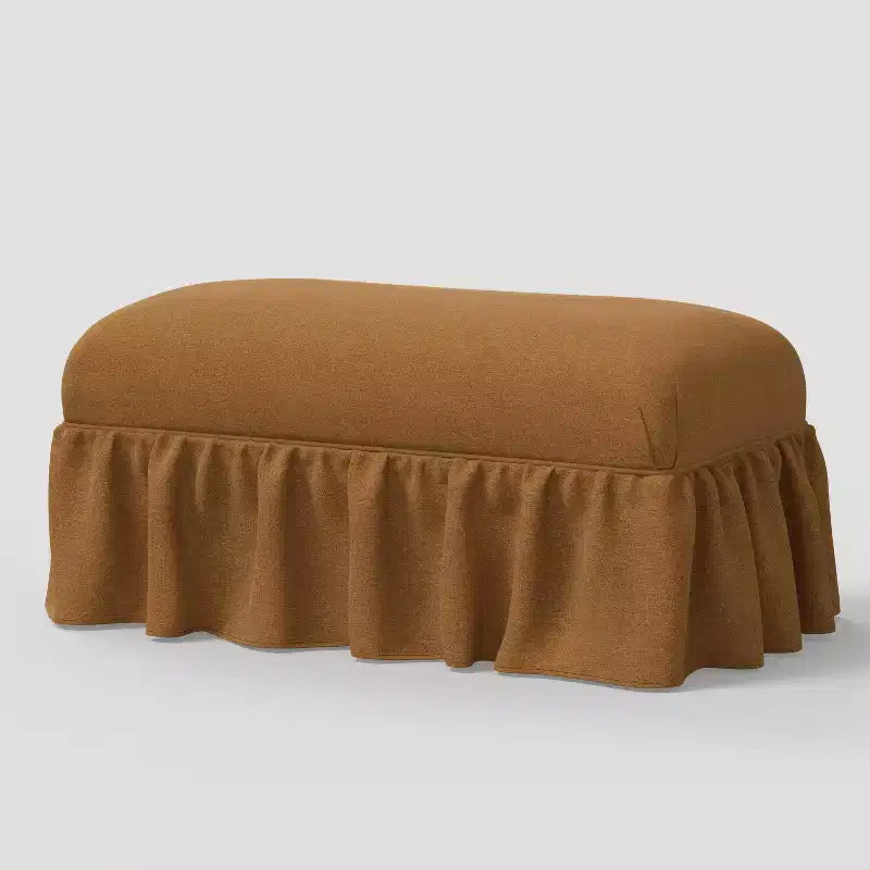 Ruffle Skirt Bench - Threshold designed with Studio McGee